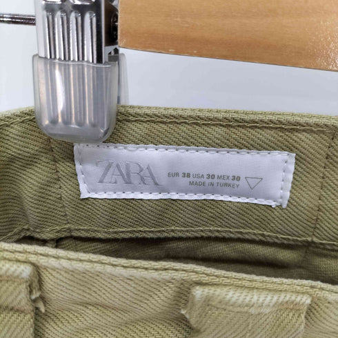 ザラ ZARA ウォッシュドバルーンフィットデニムパンツ メンズ FR:38-40