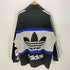 アディダス adidas デサント製 ハイネック スウェット メンズ L