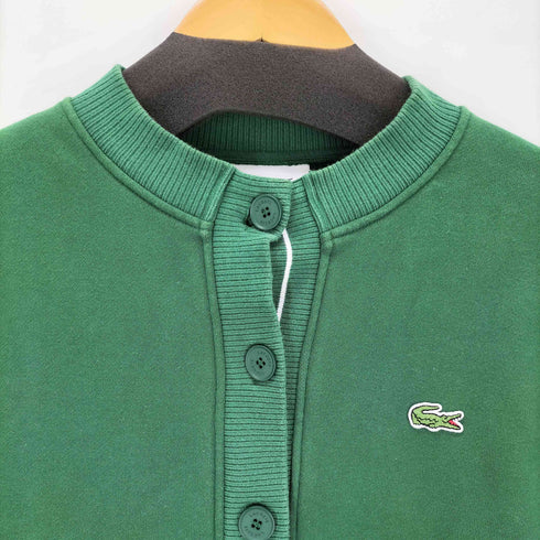 ラコステ LACOSTE ドルマンスリーブクルーネックスウェットカーディガン レディース 38