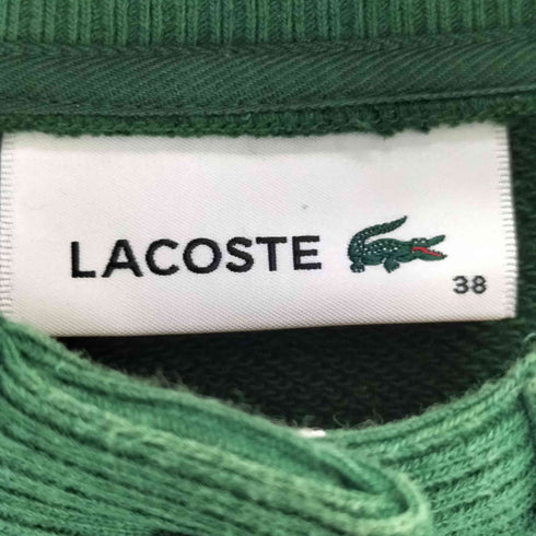 ラコステ LACOSTE ドルマンスリーブクルーネックスウェットカーディガン レディース 38