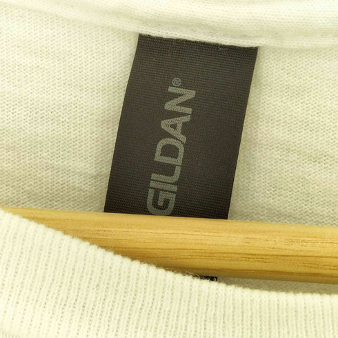 GILDANボディ MONEY TALKS ロックバンド ツアー S/S クルーネック Tシャツ メンズ import:L