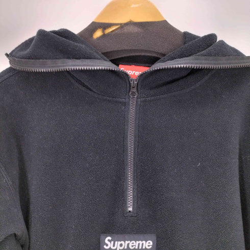 シュプリーム Supreme 23AW POLARTEC Facemask Half Zip Hooded Sweatshirt メンズ M