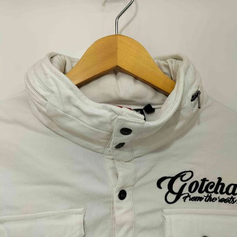 GATCHA 00S 刺繍入り フード収納 スタンダードカラー ジャケット レディース JPN:M