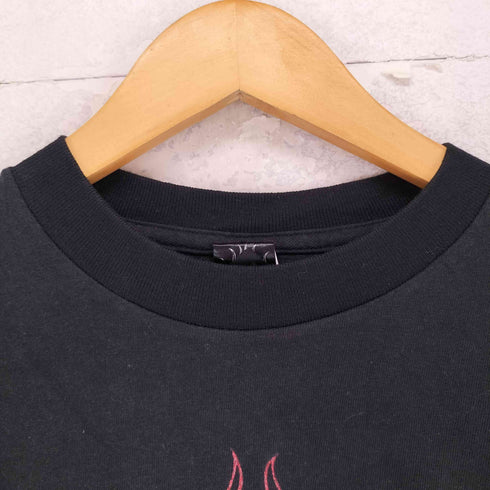 Y2K ファイヤープリント プリントTシャツ レディース JPN:M