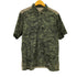 ユニフォームエクスペリメント uniform experiment 17SS S/S LEOPARD BACK PANEL REGULAR COLLAR SHIRT メンズ
