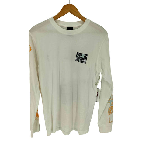 パムパークスアンドミニ P.A.M. PERKS AND MINI ACE HOTEL 両面プリントクルーネックカットソー メンズ import:S