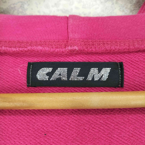 Y2K CALM スタッズ ジップパーカー レディース