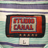 STUDIO CANAL 両フラップ ストライプシャツ メンズ JPN:L