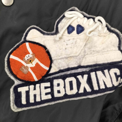 TEAM THE BOX リブ コーチジャケット メンズ