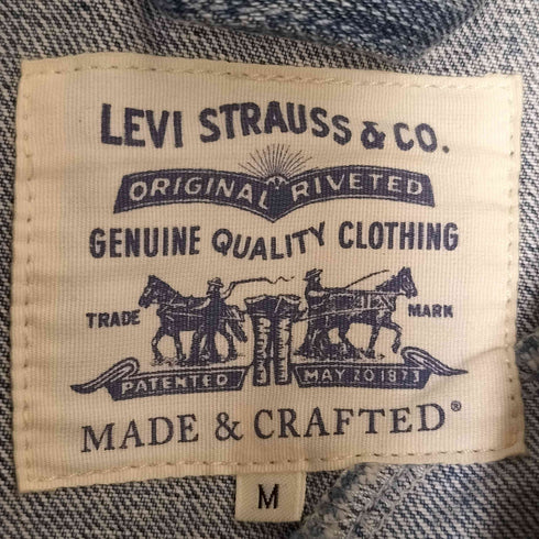リーバイスメイドアンドクラフテッド Levis Made & Crafted TYPEIIIトラッカージャケット メンズ import:M