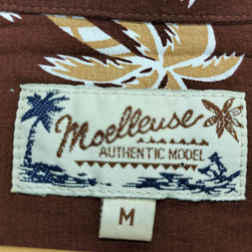 Moelleuse レーヨン100 アロハシャツ メンズ JPN:M