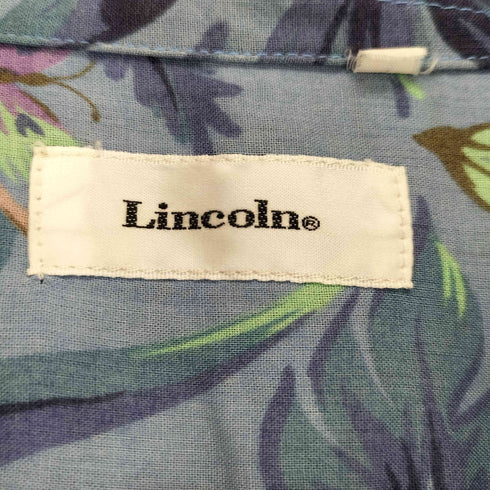 Lincoin コットン アロハシャツ メンズ JPN:L