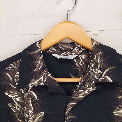 Styled by originals HAWAIIAN SURF レーヨン100 アロハシャツ メンズ JPN:L