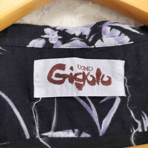 Gigolo ボタニカル コットン アロハシャツ メンズ JPN:L