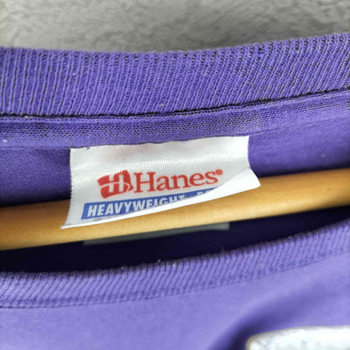 ヘインズ Hanes VIA VIENTE 両面プリントクルーネックTシャツ メンズ JPN:S
