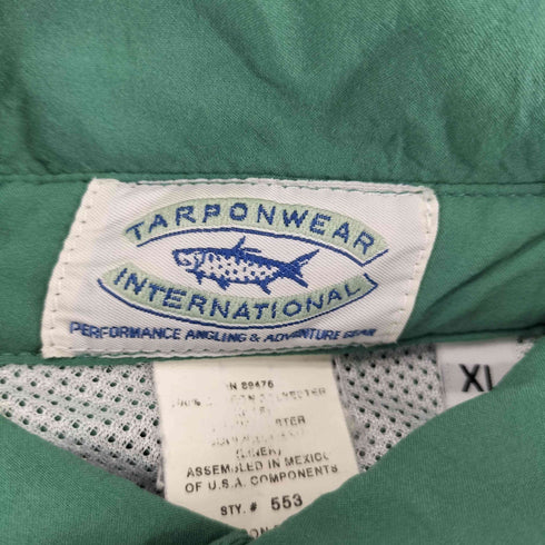 TARPONWEAR INTERNATIONAL S/Sフィッシングシャツ メンズ JPN:XL