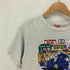 90s ピート ロゴ 企業 プリント クルーネック Tシャツ シングルステッチ メンズ import:M