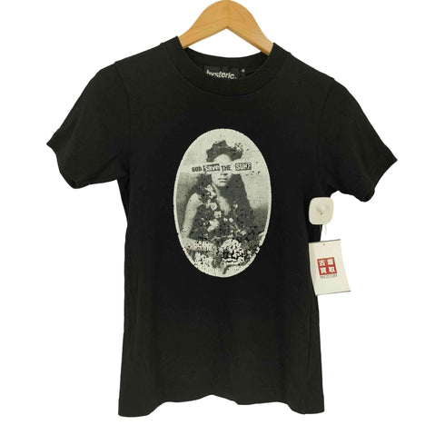 ヒステリック HYSTERIC GOD SAVE THE SURF 初期デザイン フォトプリント S/S クルーネック Tシャツ レディース SS