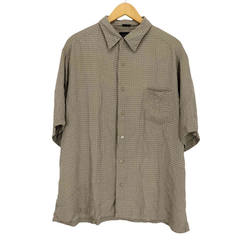 クレイボーン Claiborne 総柄 S/S シルクシャツ メンズ JPN:XL