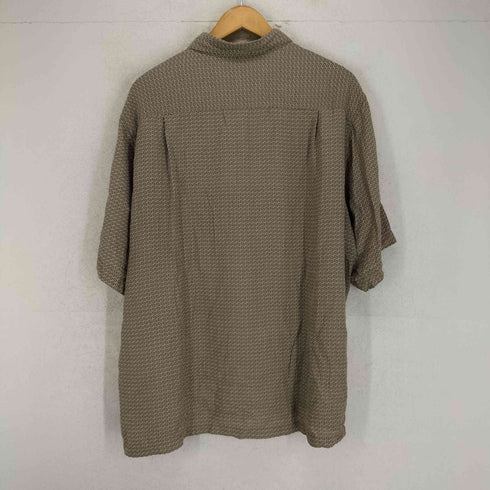 クレイボーン Claiborne 総柄 S/S シルクシャツ メンズ JPN:XL
