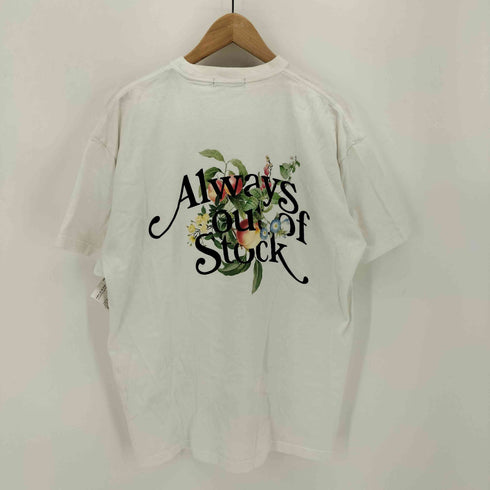 オールウェイズアウトオブストック ALWAYS OUT OF STOCK フローラル グラフィック プリント クルーネック S/S Tシャツ メンズ JPN:M
