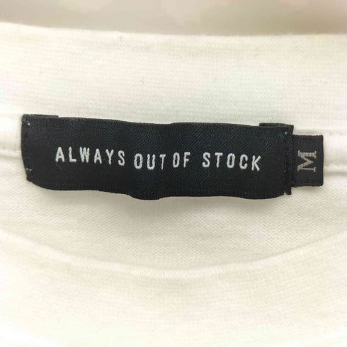 オールウェイズアウトオブストック ALWAYS OUT OF STOCK フローラル グラフィック プリント クルーネック S/S Tシャツ メンズ JPN:M