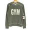 ディーアンドジードルチェアンドガッバーナ D&G DOLCE&GABBANA 00S イタリア製 GYMコレクション ステッチデザイン L/S スウェット メンズ import:M