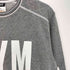 ディーアンドジードルチェアンドガッバーナ D&G DOLCE&GABBANA 00S イタリア製 GYMコレクション ステッチデザイン L/S スウェット メンズ import:M