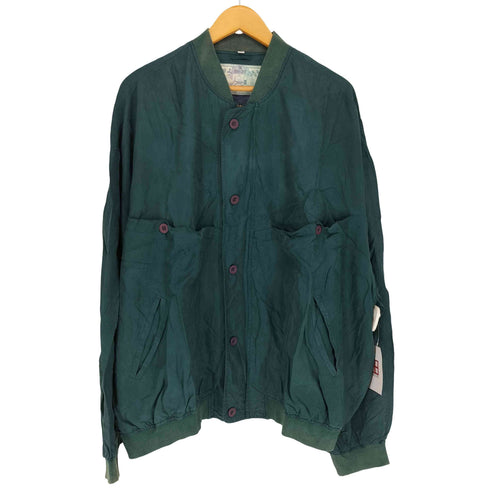 AL BRIGHT シルク100 ジップブルゾン メンズ JPN:XL