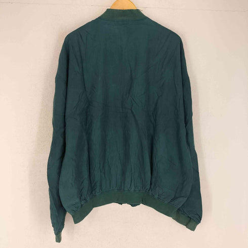 AL BRIGHT シルク100 ジップブルゾン メンズ JPN:XL