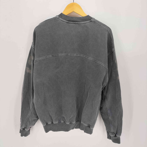 HDEX PIGMENT RUGBY SWEAT SHIRT CHARCOAL メンズ import:M