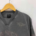 HDEX PIGMENT RUGBY SWEAT SHIRT CHARCOAL メンズ import:M