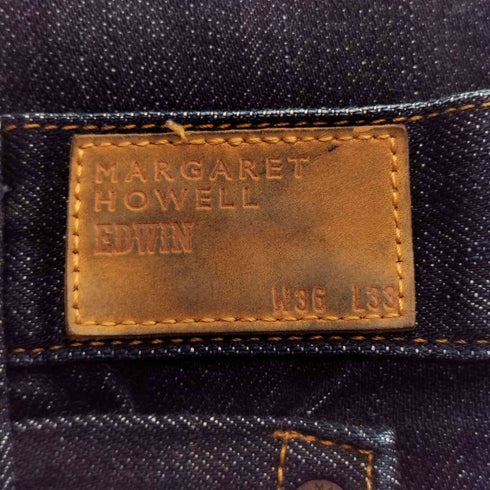 マーガレットハウエル MARGARET HOWELL GREY CAST DENIM TROUSERS グレイキャスト デニム トラウザーズ メンズ W36 L33