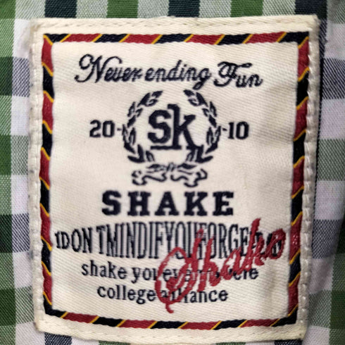 SHAKE 袖切り替え スタジアムジャンパー メンズ JPN:XL