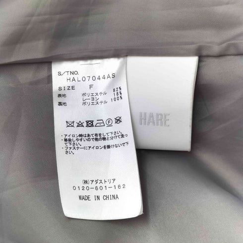 ハレ HARE 2Pボレロジャケット*ジップワンピース レディース FREE