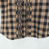 BUONA FORTUNA ラメ ライン チェックシャツ casual レディース M