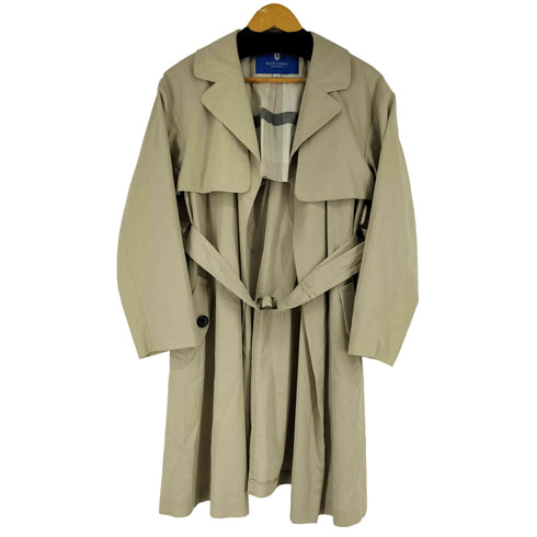 ブルーレーベルクレストブリッジ BLUE LABEL CRESTBRIDGE ボタンレス トレンチコート レディース EUR:38