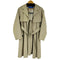 ブルーレーベルクレストブリッジ BLUE LABEL CRESTBRIDGE ボタンレス トレンチコート レディース EUR:38