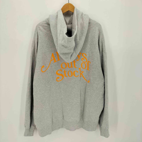 オールウェイズアウトオブストック ALWAYS OUT OF STOCK フロントロゴ プルオーバー パーカー メンズ import:S