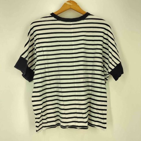 ラコステ LACOSTE ドルマンスリーブワイドボーダーTシャツ レディース JPN:36