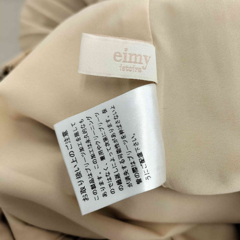 エイミーイストワール eimy istoire レザードッキングシアープリーツワンピース レディース JPN:S