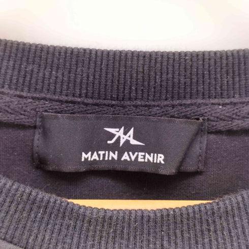 マタンアヴニール MATIN AVENIR トレーナー ボンディング ストレッチ スウェット メンズ