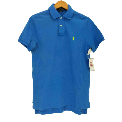 ポロラルフローレン POLO RALPH LAUREN CUSTOM FIT スモールポニー刺繍 S/S ポロシャツ メンズ import:S
