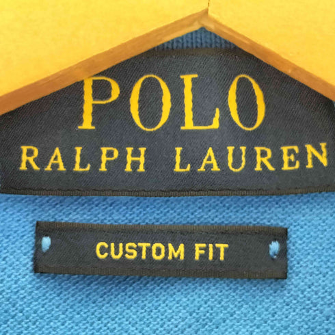 ポロラルフローレン POLO RALPH LAUREN CUSTOM FIT スモールポニー刺繍 S/S ポロシャツ メンズ import:S