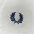 フレッドペリー FRED PERRY ロゴ刺繍 ハーフジップ コットン スウェット メンズ import:L