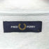フレッドペリー FRED PERRY ロゴ刺繍 ハーフジップ コットン スウェット メンズ import:L