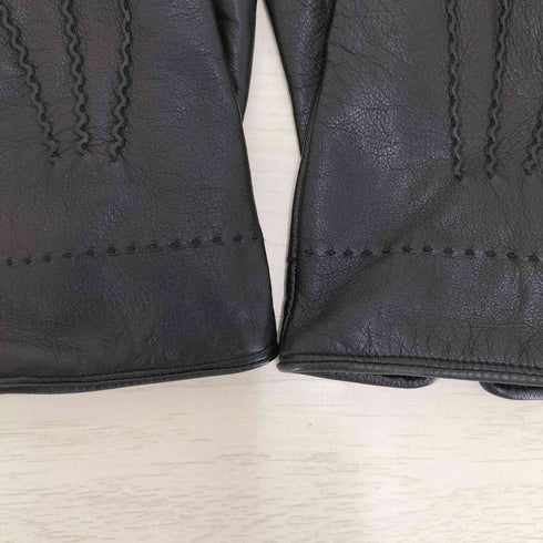 コムサメン COMME CA MEN ステッチレザー グローブ 手袋 メンズ