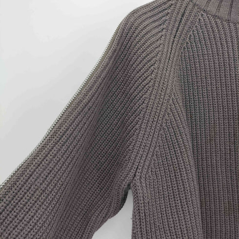 ジョンローレンスサリバン JOHN LAWRENCE SULLIVAN 21SS ZIPPED KNIT SWEATER メンズ JPN:S