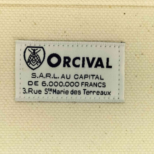 オーシバル ORCIVAL 24OZ CANVAS TOTE BAG 24オンスコットンキャンバストートバッグ レディース M