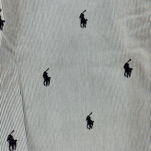 ポロバイラルフローレン Polo by RALPH LAUREN 90S PROSPECT SHORT ストライプ スモールポニー刺繍 ショーツパンツ メンズ US:34-35